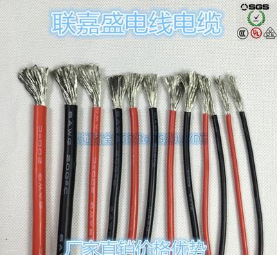 【硅膠線產王】6#超軟高溫硅膠線 高溫線專業制造商的卓越選擇